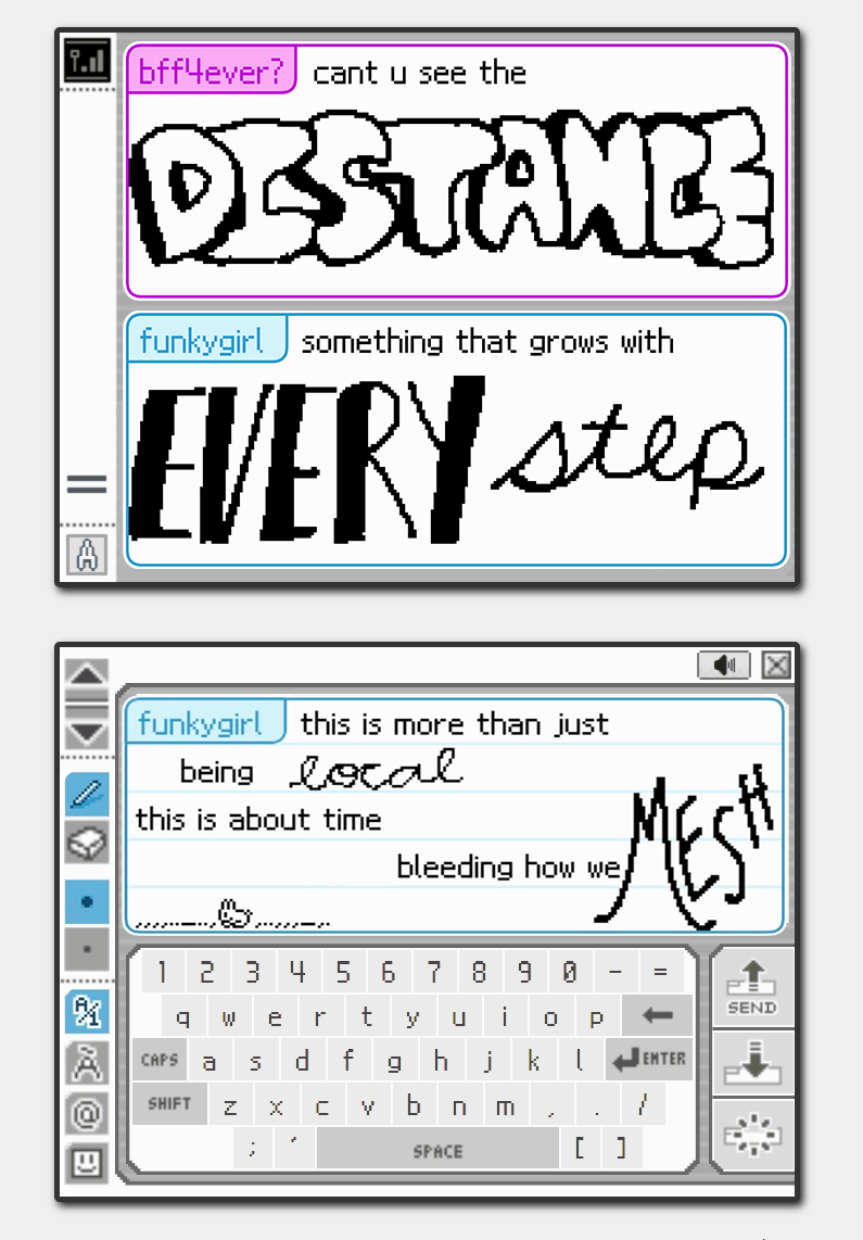 Steps on the Driveway by Marissa Anne — written in Pictochat
